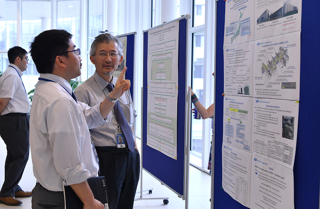 Poster session at scientific conference